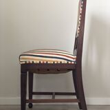 Set of 4 Art Deco Amsterdam School ‘t Woonhuys Dining Chairs The Netherland