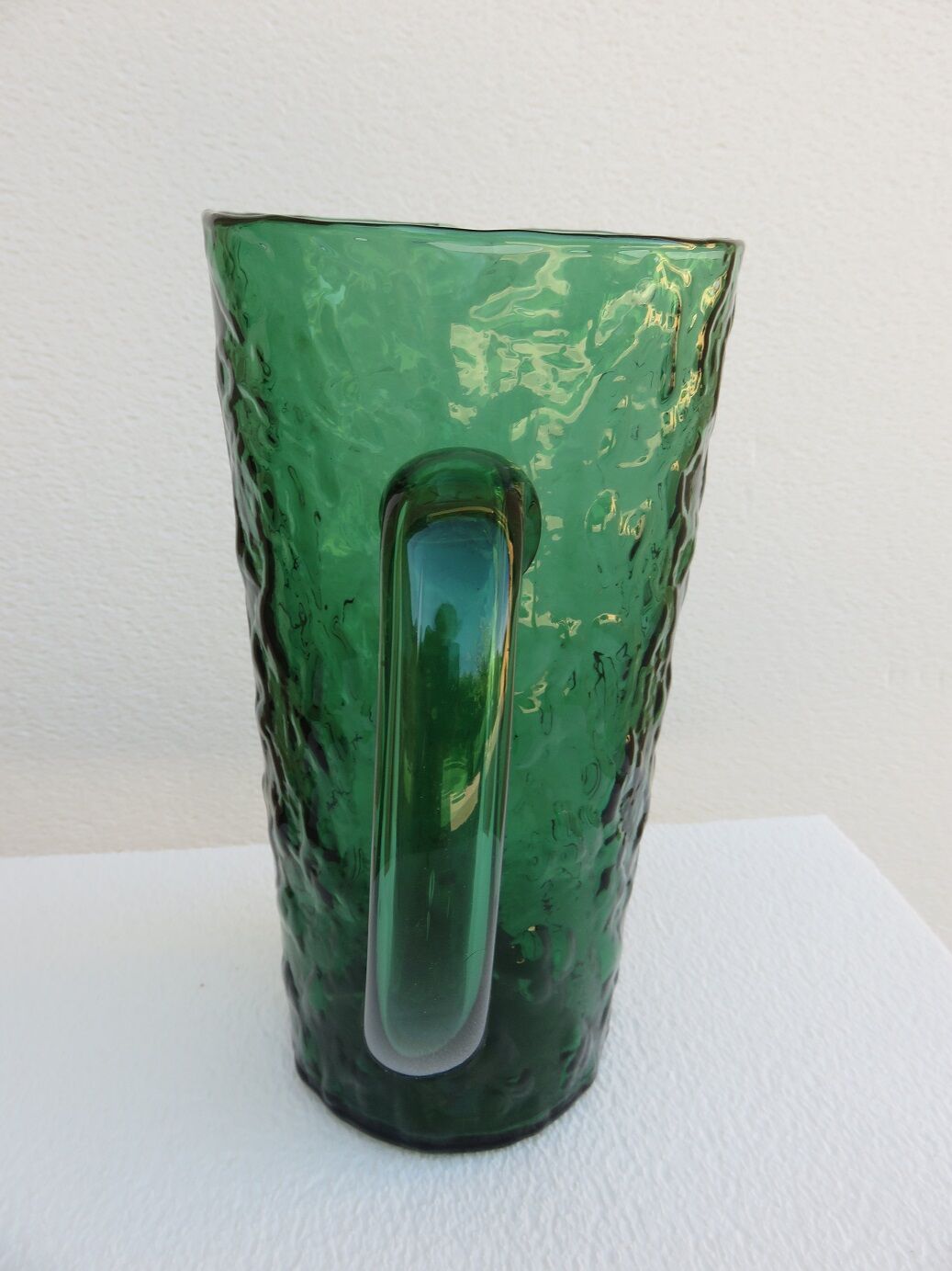 Pichet en verre année 60