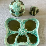 Earthenware tray and pots 1912