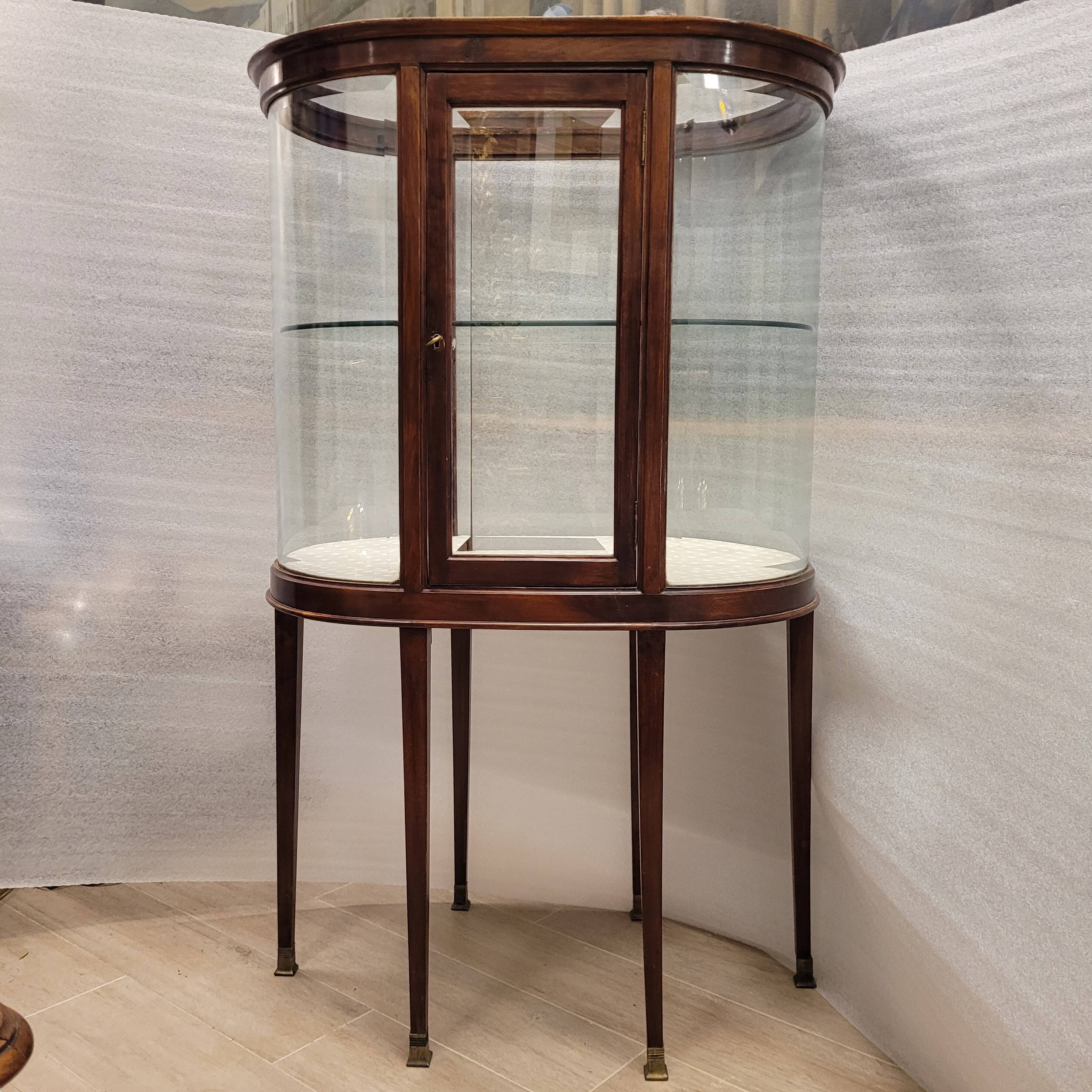 Vitrina, madera de caoba, style Eduardiano, pp. s. XX - Inglaterra