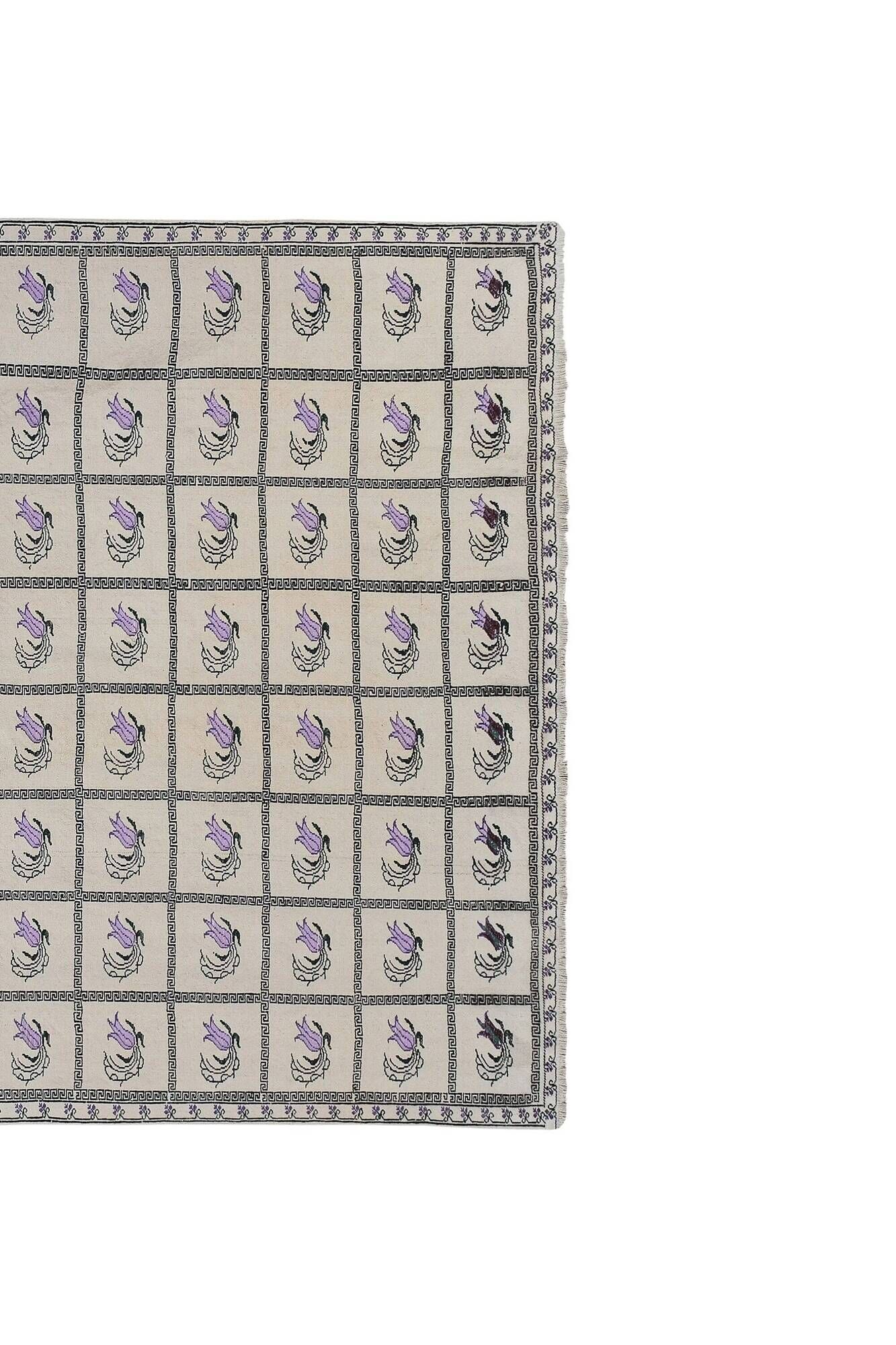 Kilim turc vintage tissé main 174x250 cm