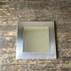1970s space age steel mirror