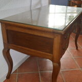 Oak with 5 drawers desk