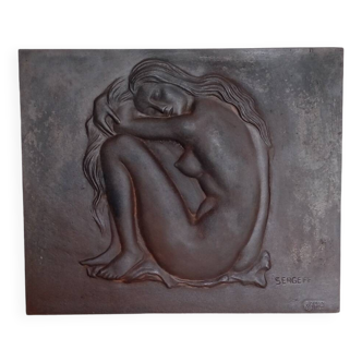 J. Sergeff fire plate, Stern foundries