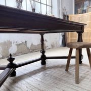 Table chêne style Louis XIV 1900
