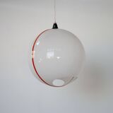 Space Age hanging lamp in plastic, Italy, 1970s
