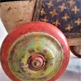 Old toy, wooden horse, India