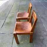 Pair of PIERRE CHAPO Chairs Model S24