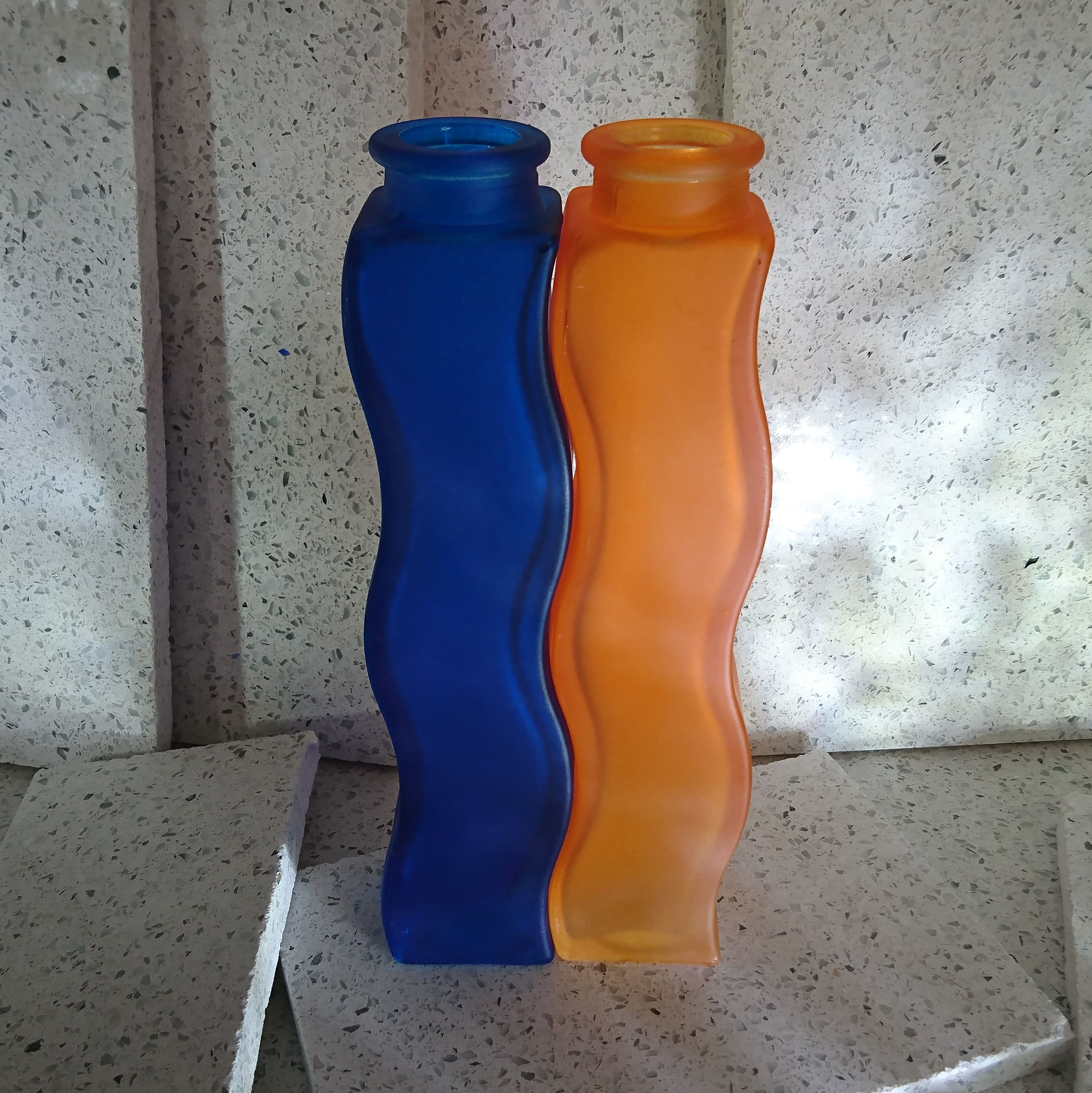 Lot de 2 vases soliflores vague vintages IKÉA