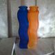 Lot de 2 vases soliflores vague vintages IKÉA