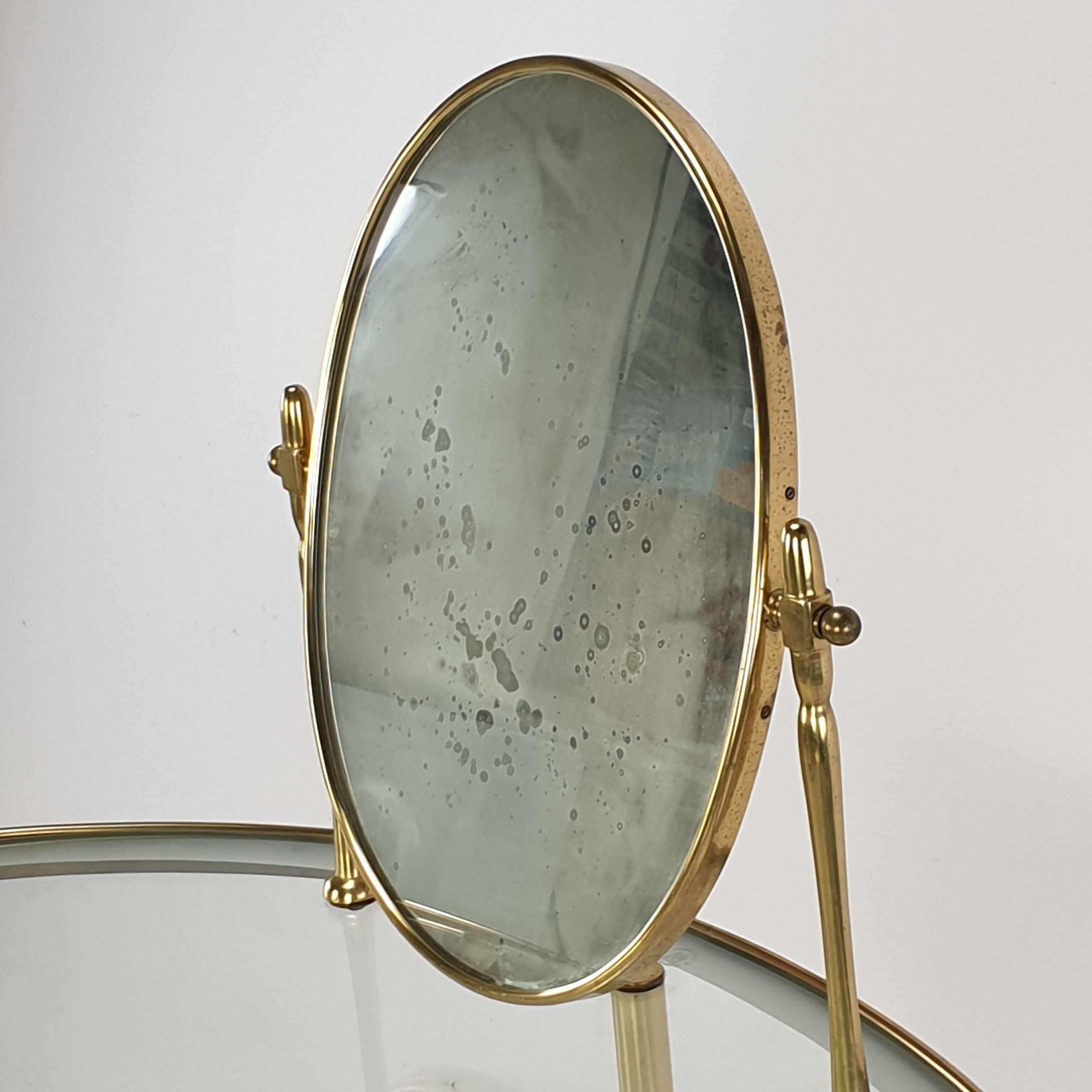 Luigi Brusotti dressing table with mirror, Italy 1940's