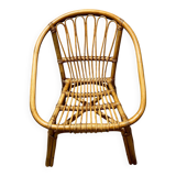 Rattan armchair
