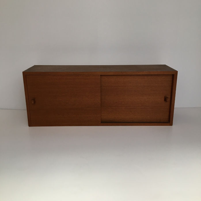 Vintage Scandinavian wall sideboard