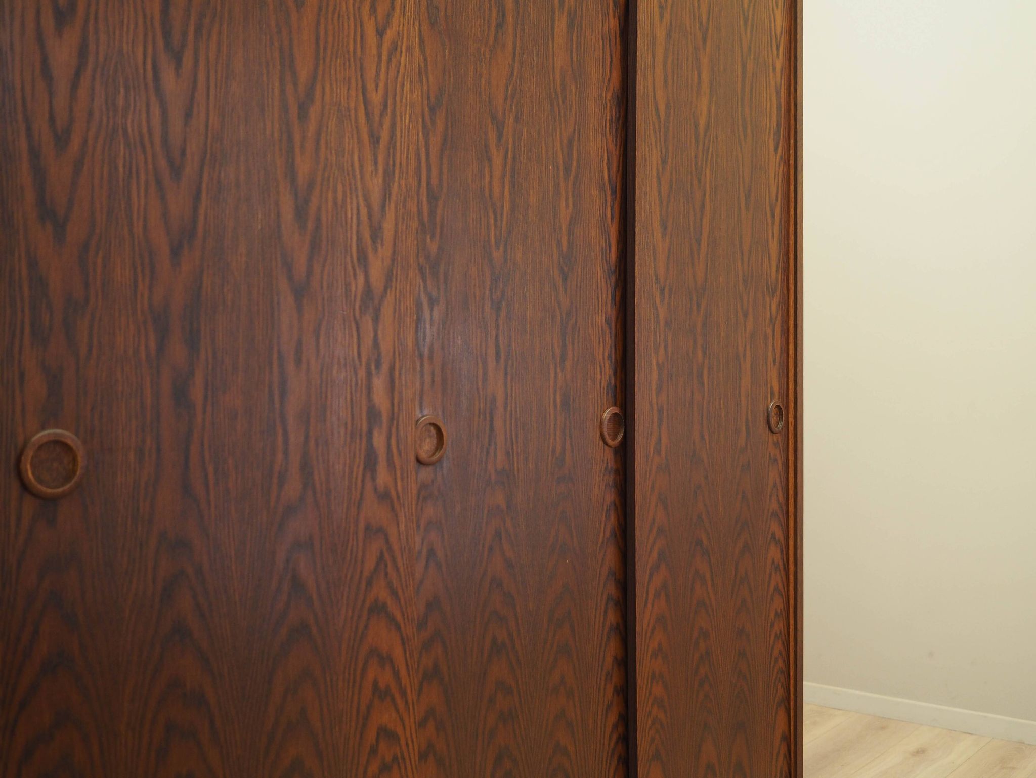 Oak wardrobe, Danish design, 1970s, manufactured by Tage Mogensen