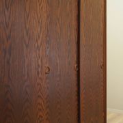 Oak wardrobe, Danish design, 1970s, manufactured by Tage Mogensen