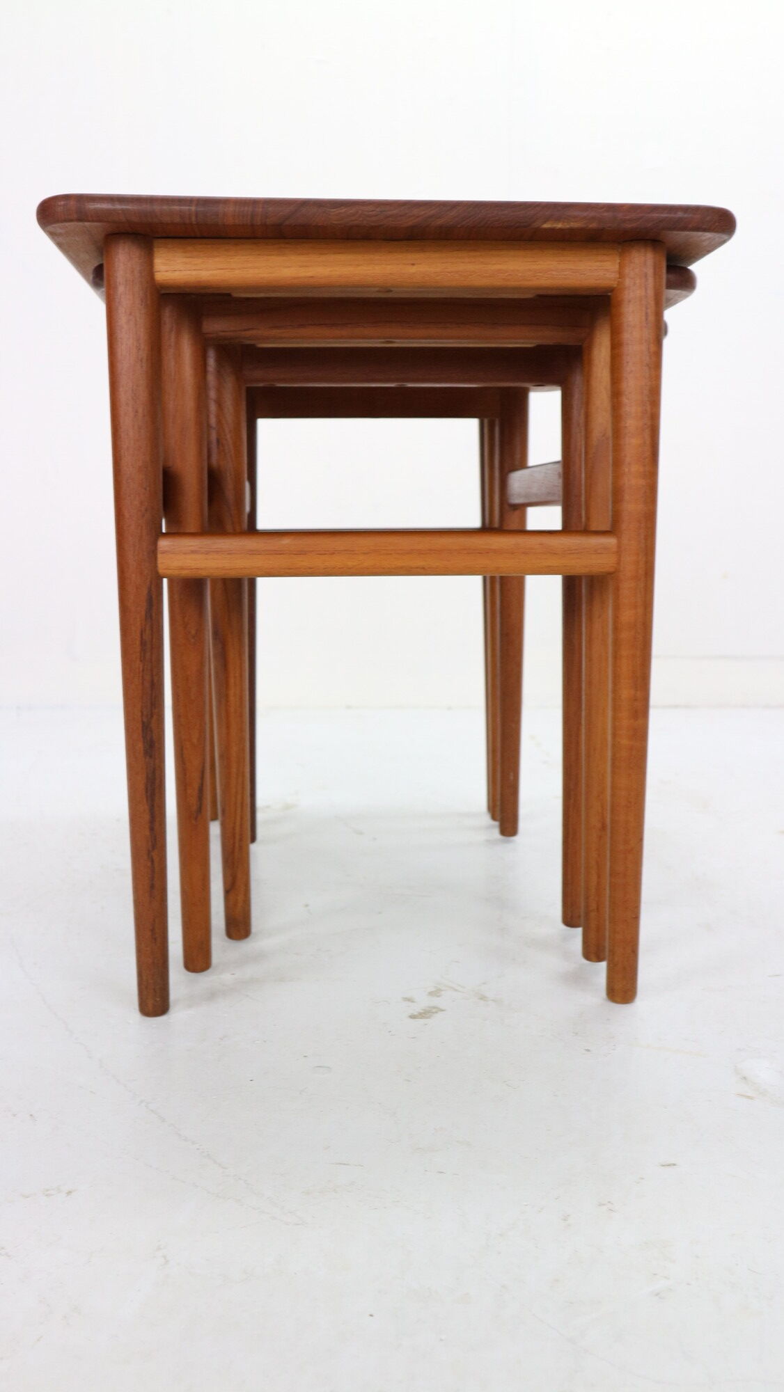 Mid-Century Modern Danish Teak Nesting by Kurt Østervig for Jason Mobler, 1960s