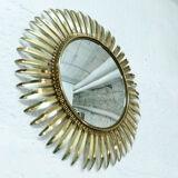 Sun curved mirror 53x53cm