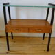 Mid century teak side cabinet or scandinavian bedside table