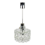 Glass pendant lamp, 1970s