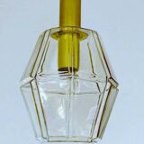 Vintage Limburg Glass Pendant Light