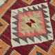Turkish Handwoven Vintage Herki Kilim 98 cm x 320 cm
