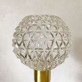 Vintage ceiling lamp glass globe