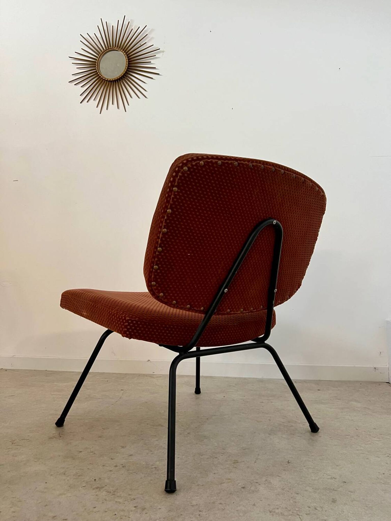 Lot of 2 old CM 190 armchairs by Pierre Paulin, French design from the 60s