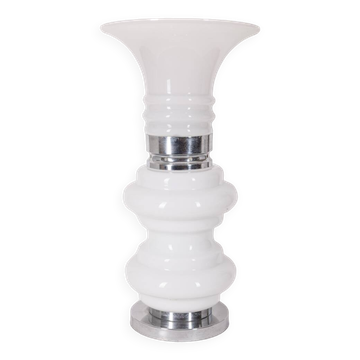Large 60's vintage table lamp in murano glass
