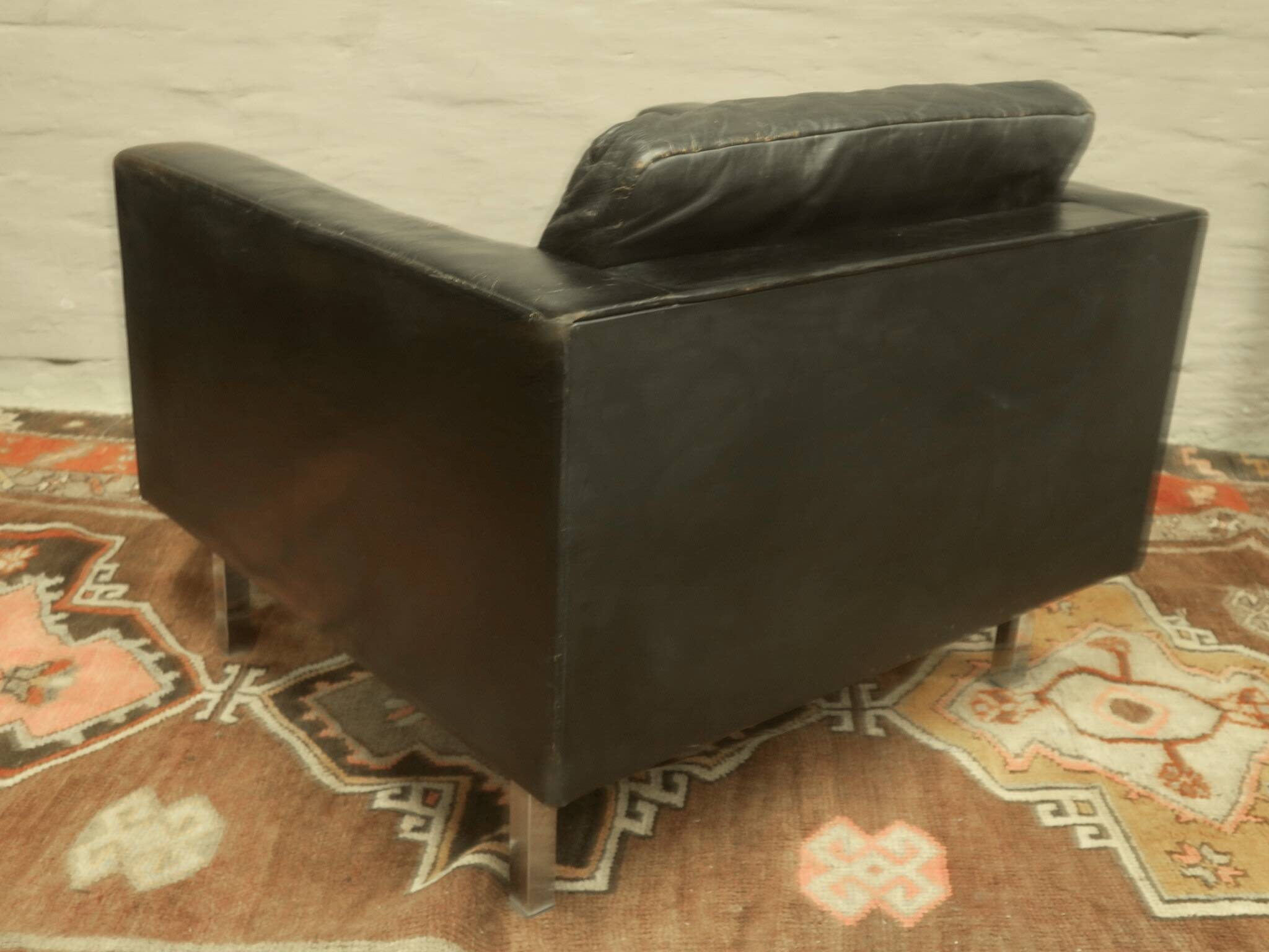 Earls COR leather lounge chair, 1950s