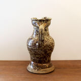 Pichet en grès pyrité Pierre Digan La Borne