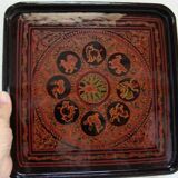 Vintage lacquer tray / Vietnam