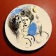 Bernardaud box of 6 Limoges porcelain plates Marc Chagall