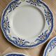 Set of 6 Villeray de Luneville dessert plates