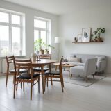 4 Scandinavian chairs from the 1960s