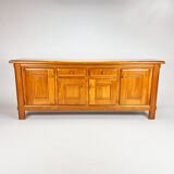 France Maison Raigan Style Elm Sideboard, 1970s