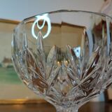 Coupe en cristal sur pied douche