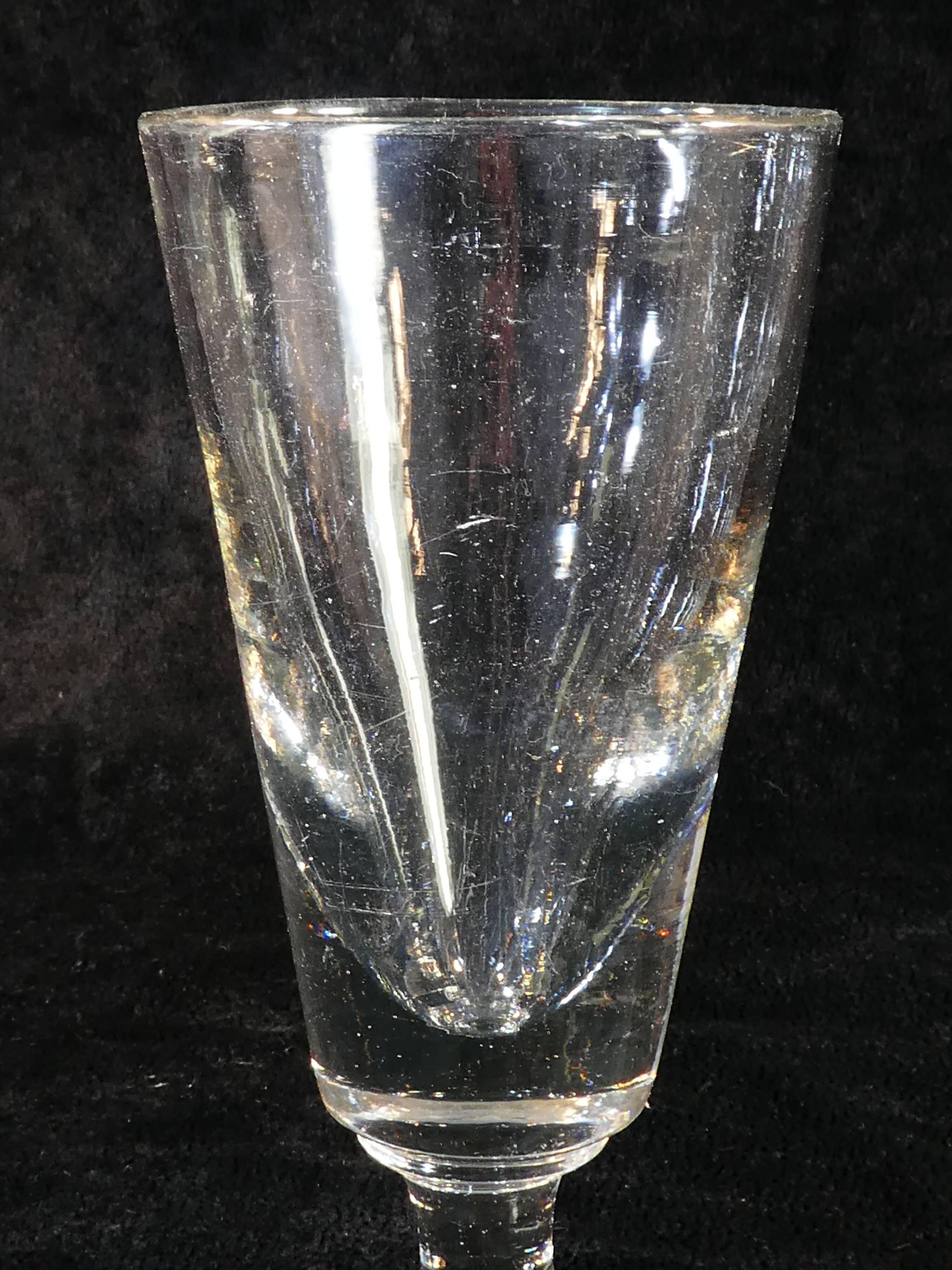 Large Glass absinthe blown glass