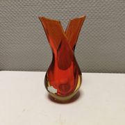 Vase en verre de Murano par Flavio Poli années 1950