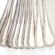 Set de 9 couverts métal argenté Apollo