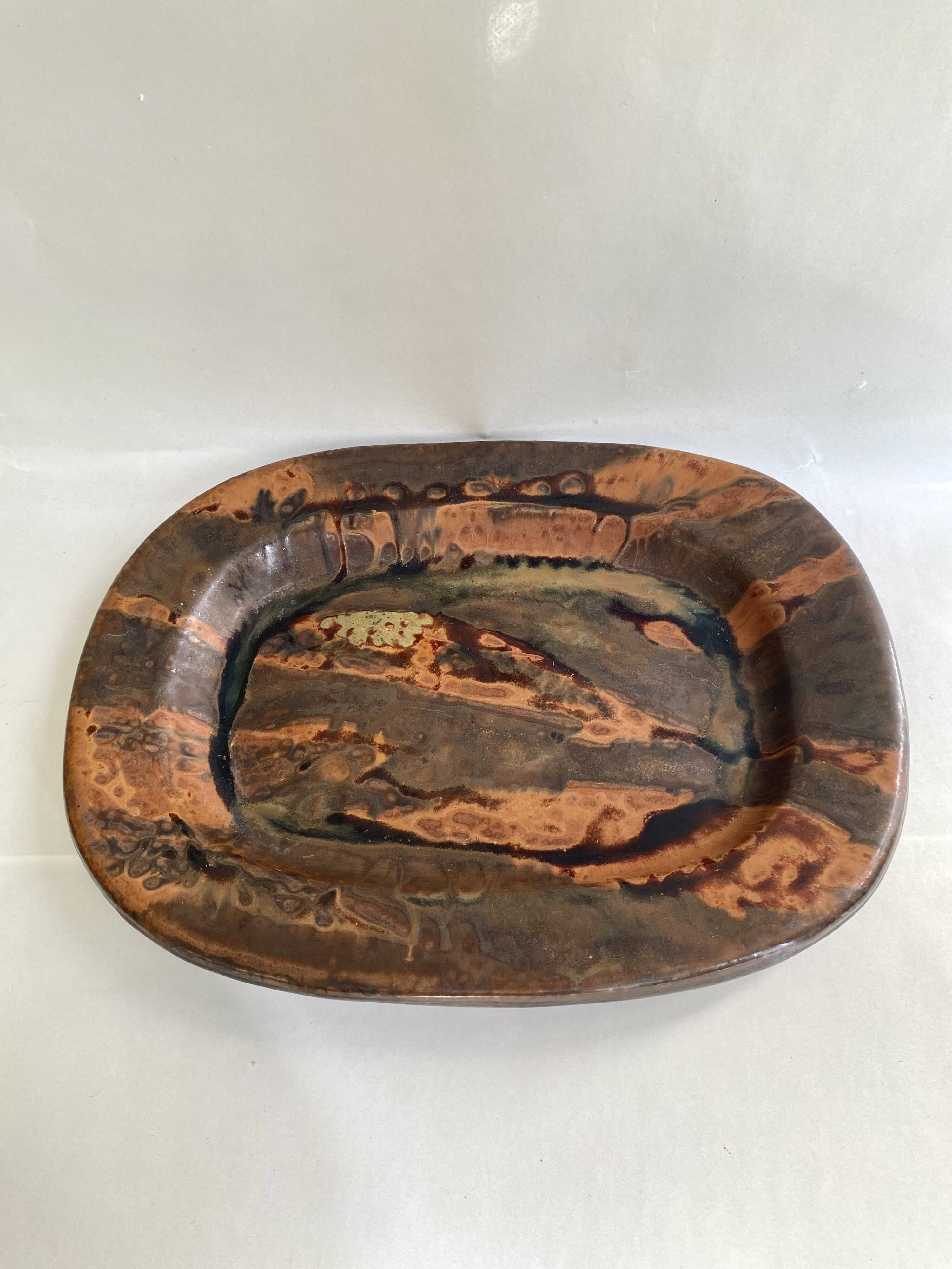 Dish from E. Barachant 1950s