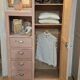 Asymmetrical wardrobe
