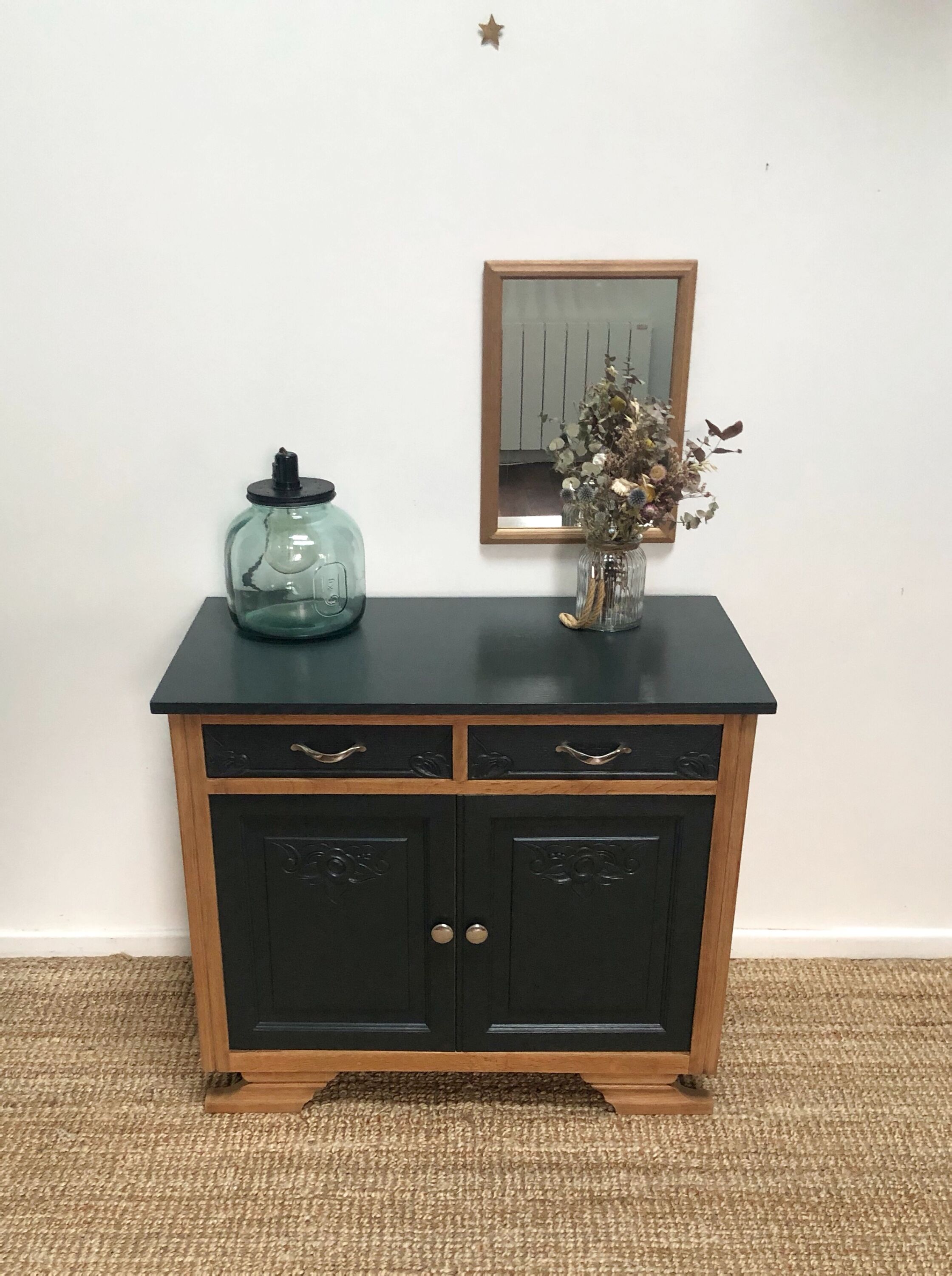 Art Deco oak buffet