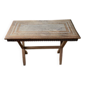 19th century Syrian marquetry table