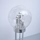 Lampe de sol Sputnik en chrome par Doria Leuchten, années 1970.
