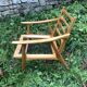Fauteuils scandinaves bois blond vintage Années 60