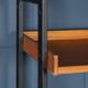 Vintage 20thc italian modular teak wall cabinet c.1960