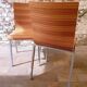 Pair of vintage Kuadra chairs / Pedrali - Italian design