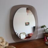 Two-tone glass mirror from the 70s