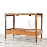 Midcentury Extending Teak Drinks Trolley / Hostess.