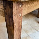 Solid oak coffee table
